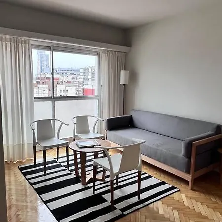 Elegante Y Luminoso Depto Con Vista A La Ciudad Apartment Buenos Aires Exterior photo